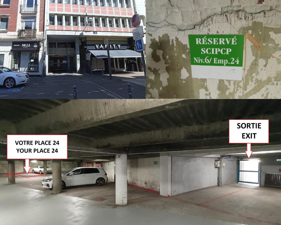 Studio Fonctionnel Au Coeur De Lille Avec Parking المظهر الخارجي الصورة